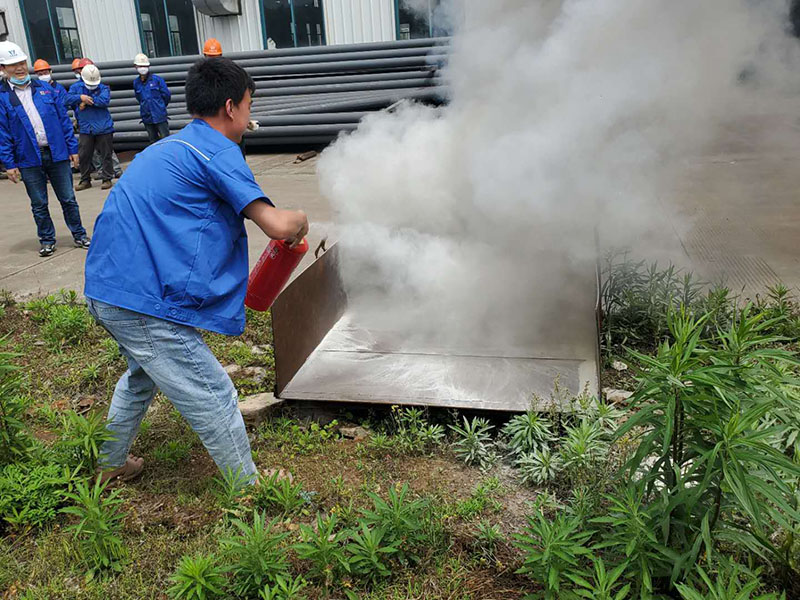 萬豪空間結構防火防爆應急演練活動圓滿完成