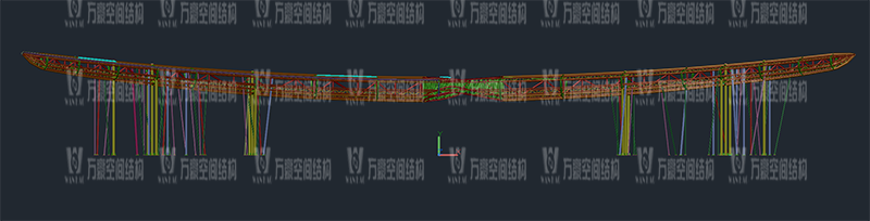 萬豪2020第12標-四川南充電影學院景觀膜結構工程