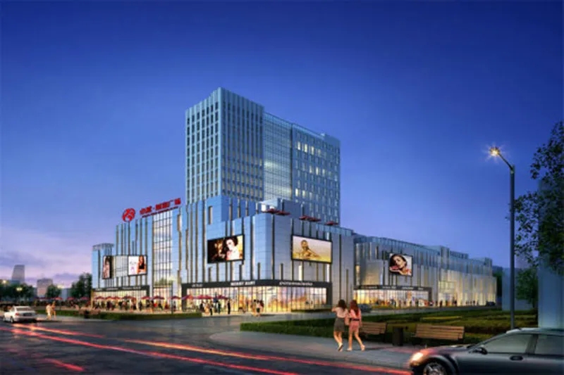 新泰卓越·財(cái)富廣場(chǎng)膜結(jié)構(gòu)項(xiàng)目竣工