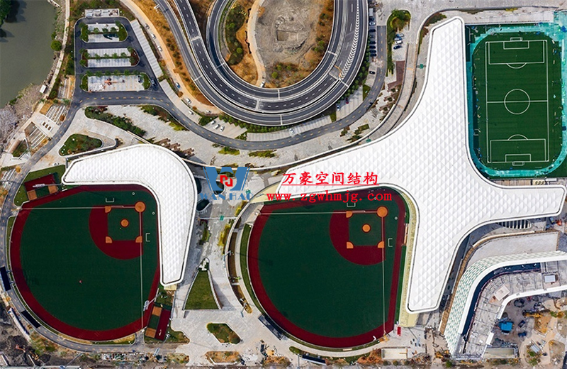 視覺(jué)亞運(yùn)｜紹興棒（壘）球體育文化中心