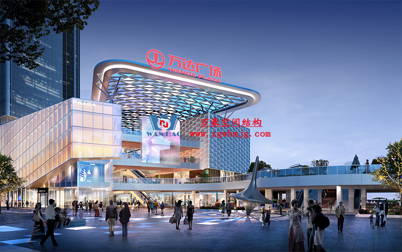 明宇廣場(chǎng)6號(hào)地塊商業(yè)(萬(wàn)達(dá)廣場(chǎng))改造項(xiàng)目鋼膜結(jié)構(gòu)ETFE蓋頂天幕工程進(jìn)入鋼結(jié)構(gòu)吊裝階段 明宇廣場(chǎng)6號(hào)地塊商業(yè)(萬(wàn)達(dá)廣場(chǎng))改造項(xiàng)目鋼膜結(jié)構(gòu)ETFE蓋頂天幕工程進(jìn)入鋼結(jié)構(gòu)吊裝階段