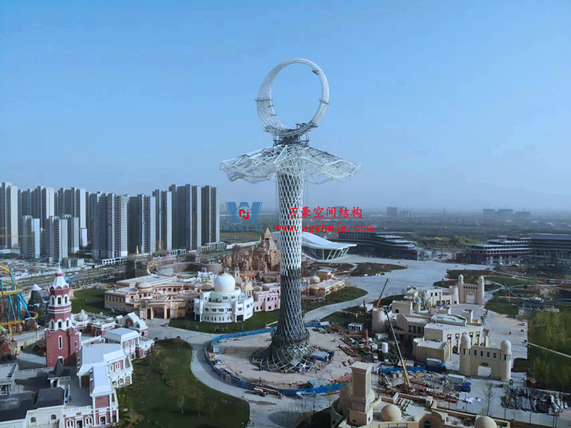 I TOWER-芭蕾舞者裙擺提升安裝階段完美收官！