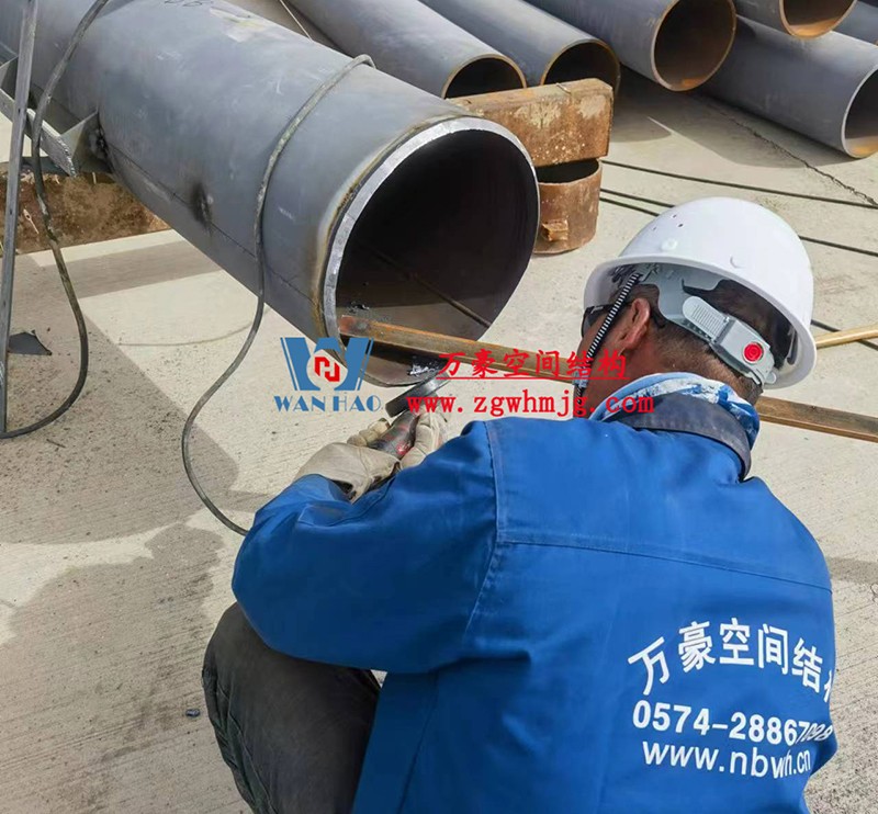 芳菲四月，共鑒美好！陜西定邊馬蓮灘沙漠公園鋼膜結(jié)構(gòu)工程最新進(jìn)展播報(bào)