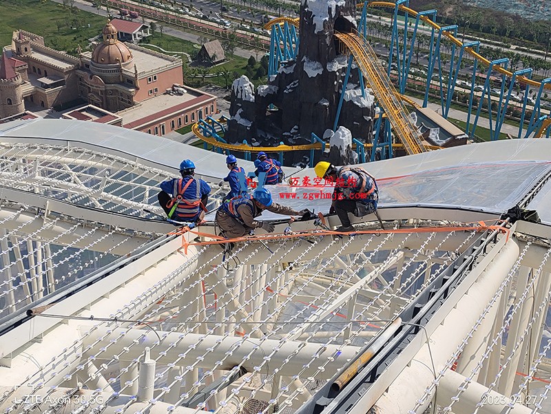 西安絲路塔ETFE索膜結(jié)構(gòu)工程 西安絲路塔ETFE索膜結(jié)構(gòu)工程