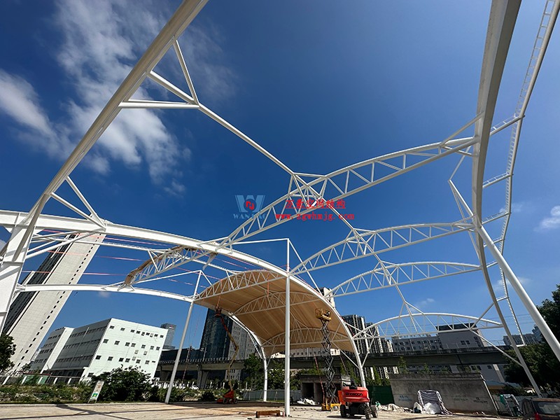 “邊角料”變“金角銀邊”|溫州惠民路西側(cè)綠地球場(chǎng)鋼膜結(jié)構(gòu)工程最新施工進(jìn)度 “邊角料”變“金角銀邊”|溫州惠民路西側(cè)綠地球場(chǎng)鋼膜結(jié)構(gòu)工程最新施工進(jìn)度