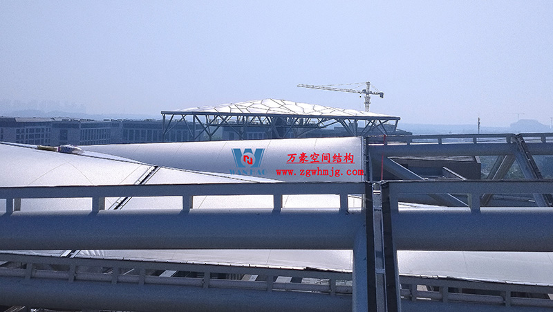 驚艷的藝術(shù)品|合肥文一塘溪津門(mén)天幕鋼結(jié)構(gòu)及ETFE氣枕膜工程 驚艷的藝術(shù)品|合肥文一塘溪津門(mén)天幕鋼結(jié)構(gòu)及ETFE氣枕膜工程