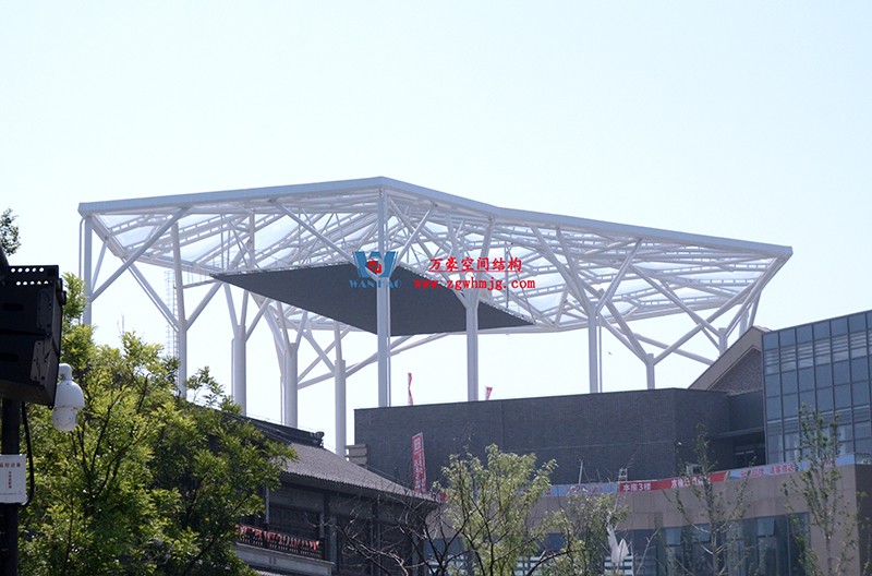 驚艷的藝術(shù)品|合肥文一塘溪津門(mén)天幕鋼結(jié)構(gòu)及ETFE氣枕膜工程 驚艷的藝術(shù)品|合肥文一塘溪津門(mén)天幕鋼結(jié)構(gòu)及ETFE氣枕膜工程