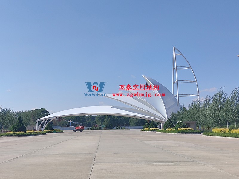 陜西定邊馬蓮灘沙漠公園鋼膜結(jié)構(gòu)工程 陜西定邊馬蓮灘沙漠公園鋼膜結(jié)構(gòu)工程