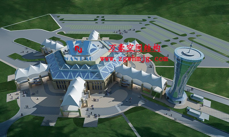 青海茶卡鹽湖天空之境集散中心鋼膜結(jié)構(gòu)項目 青海茶卡鹽湖天空之境集散中心鋼膜結(jié)構(gòu)項目