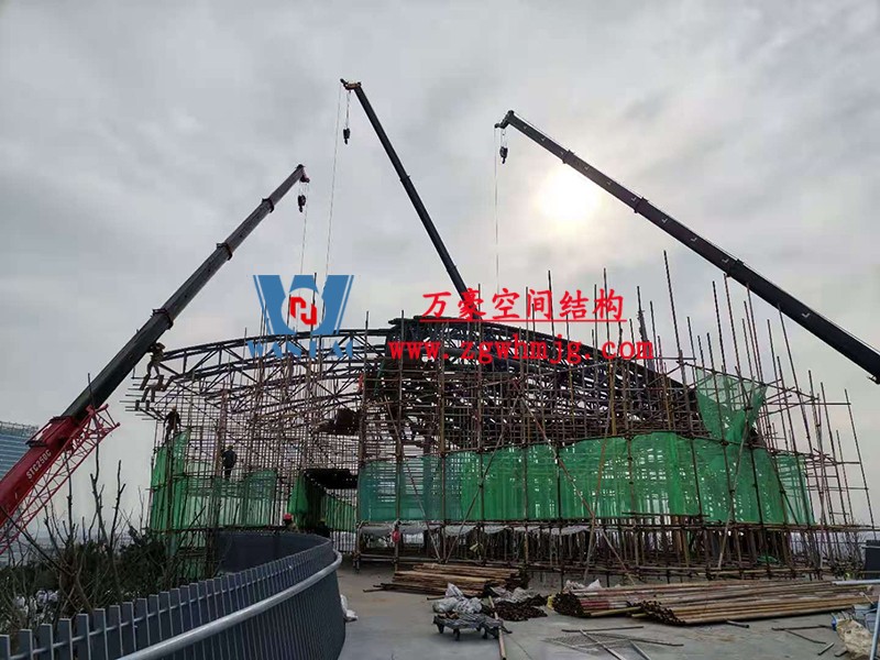 威海經(jīng)貿(mào)交流中心異型鋼結(jié)構(gòu)項(xiàng)目 威海經(jīng)貿(mào)交流中心異型鋼結(jié)構(gòu)項(xiàng)目