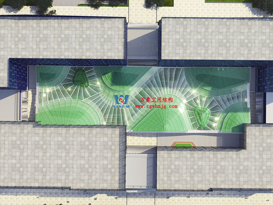 博多森谷項目中庭鋼膜結(jié)構(gòu)工程 博多森谷項目中庭鋼膜結(jié)構(gòu)工程