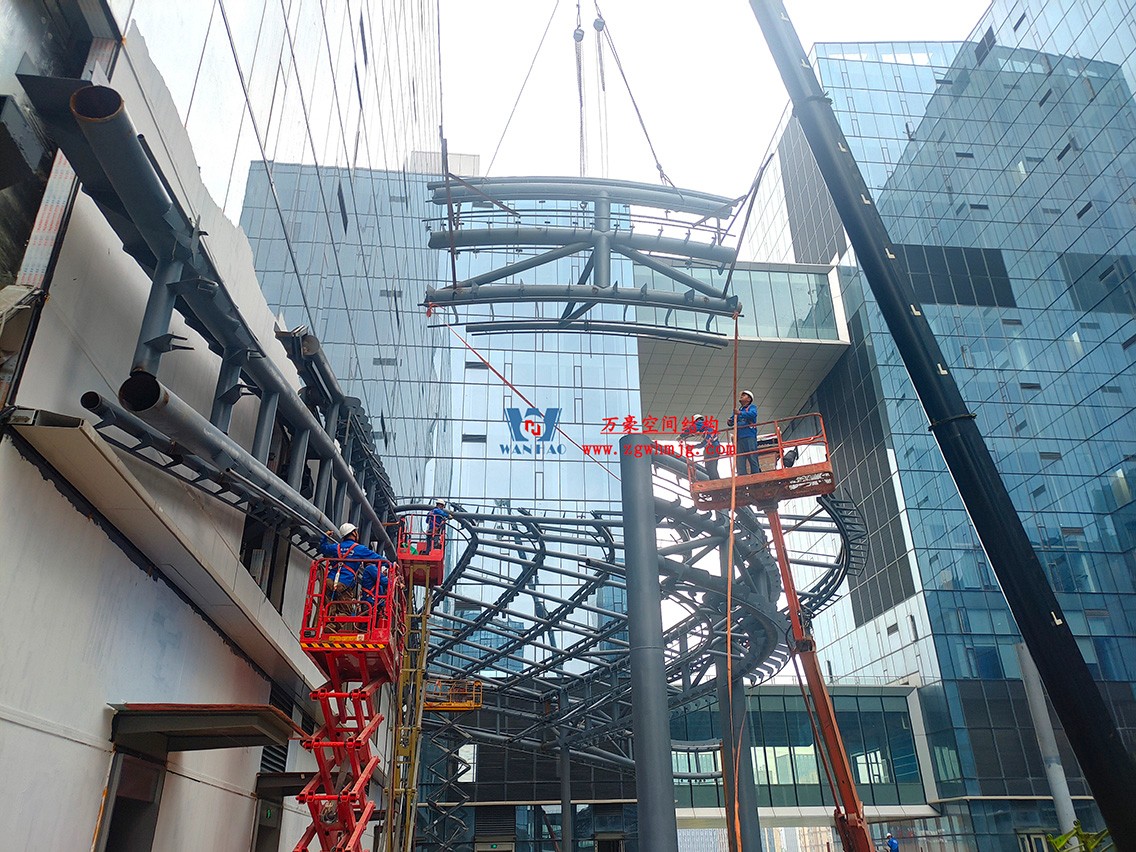 博多森谷項目中庭鋼膜結(jié)構(gòu)工程 博多森谷項目中庭鋼膜結(jié)構(gòu)工程