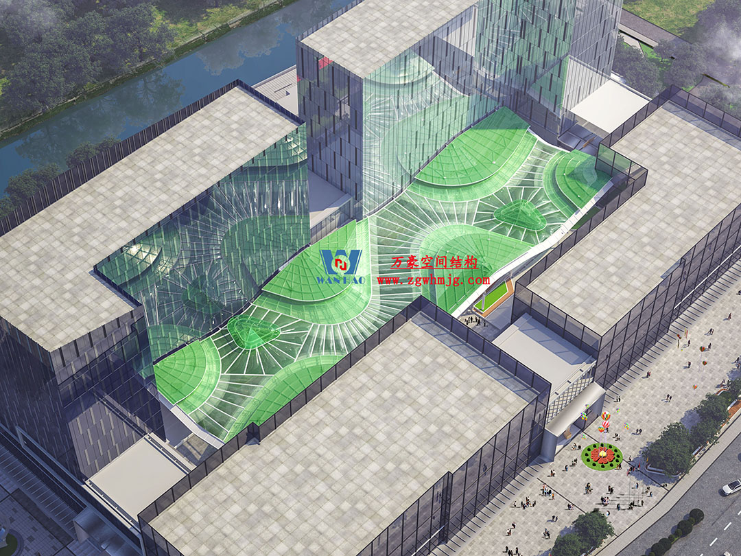 博多森谷項(xiàng)目中庭etfe膜結(jié)構(gòu)工程 博多森谷項(xiàng)目中庭etfe膜結(jié)構(gòu)工程