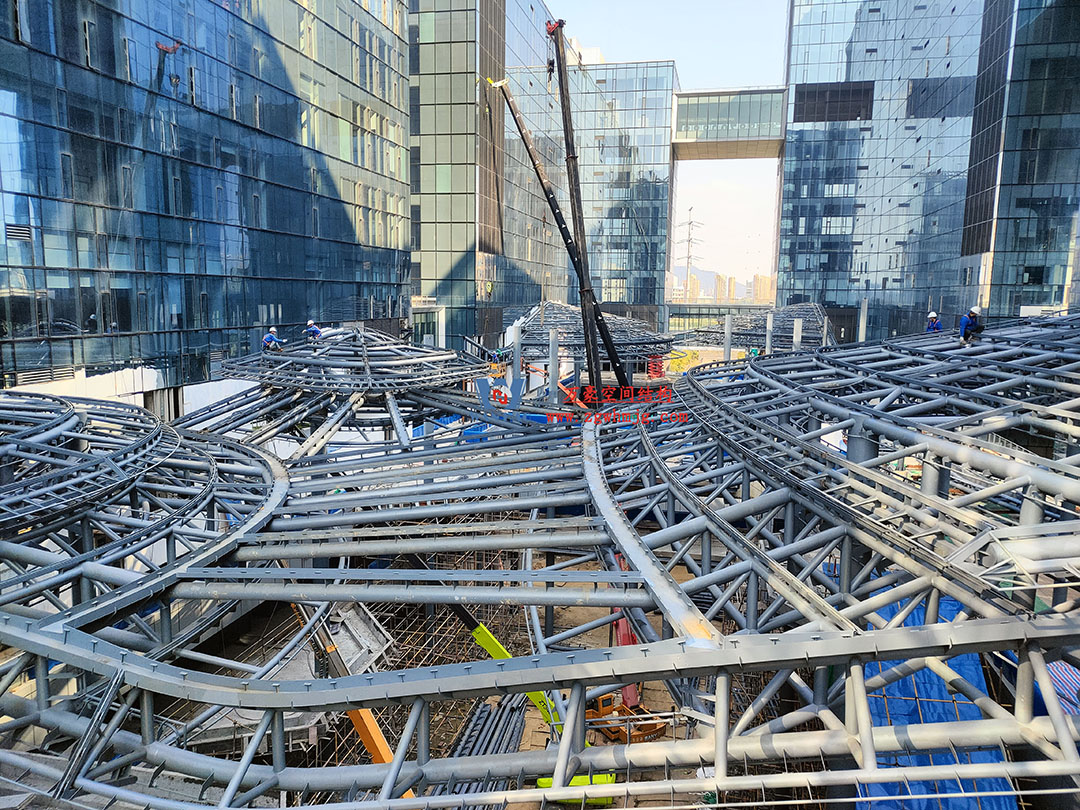 博多森谷項目中庭鋼膜結(jié)構(gòu)工程 博多森谷項目中庭鋼膜結(jié)構(gòu)工程