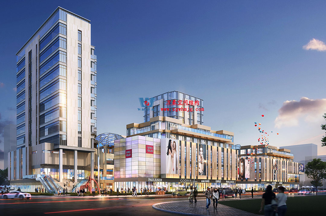 賦含夢(mèng)幻色彩的商業(yè)街膜結(jié)構(gòu)天幕，即將閃亮登場(chǎng)！