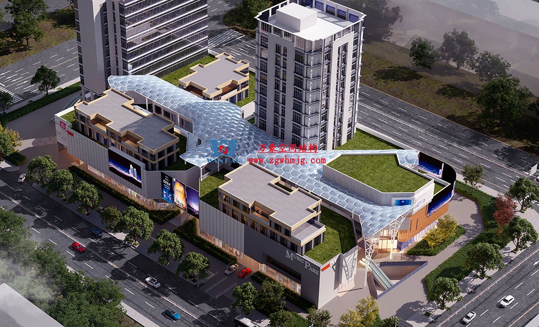 賦含夢(mèng)幻色彩的商業(yè)街膜結(jié)構(gòu)天幕，即將閃亮登場(chǎng)！