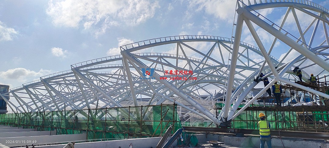 海南醫(yī)學院第一附屬醫(yī)院江東新院區(qū)鋼結構工程 海南醫(yī)學院第一附屬醫(yī)院江東新院區(qū)鋼結構工程