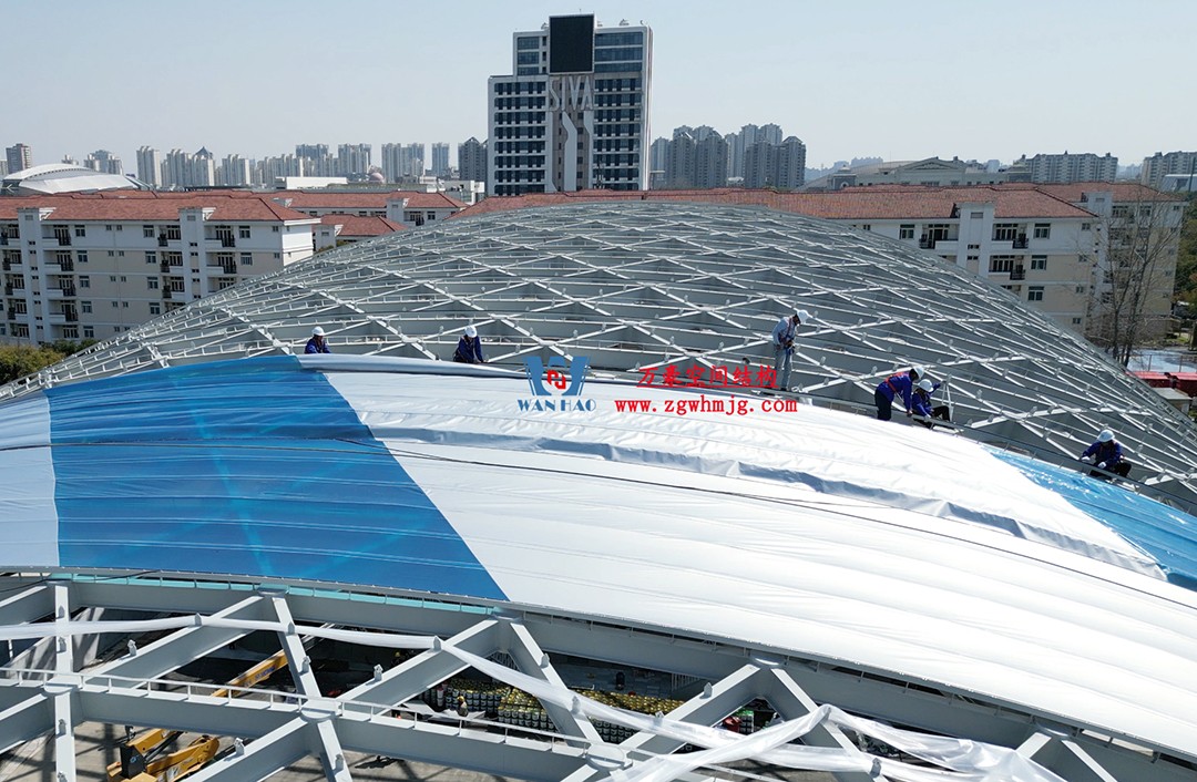 上海工程技術(shù)大學松江校區(qū)風雨操場ETFE膜結(jié)構(gòu)項目 上海工程技術(shù)大學松江校區(qū)風雨操場ETFE膜結(jié)構(gòu)項目