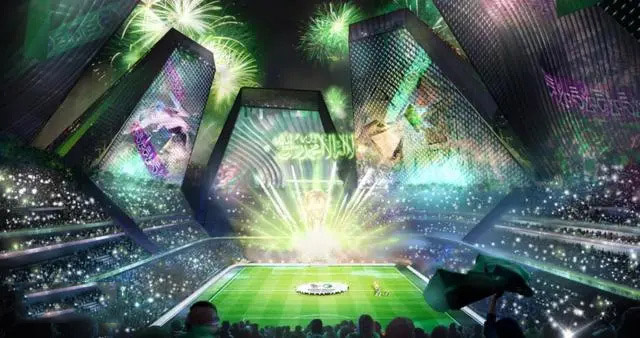 沙特公布2034年世界杯的15個(gè)場館設(shè)計(jì)，預(yù)計(jì)耗資數(shù)千億美元