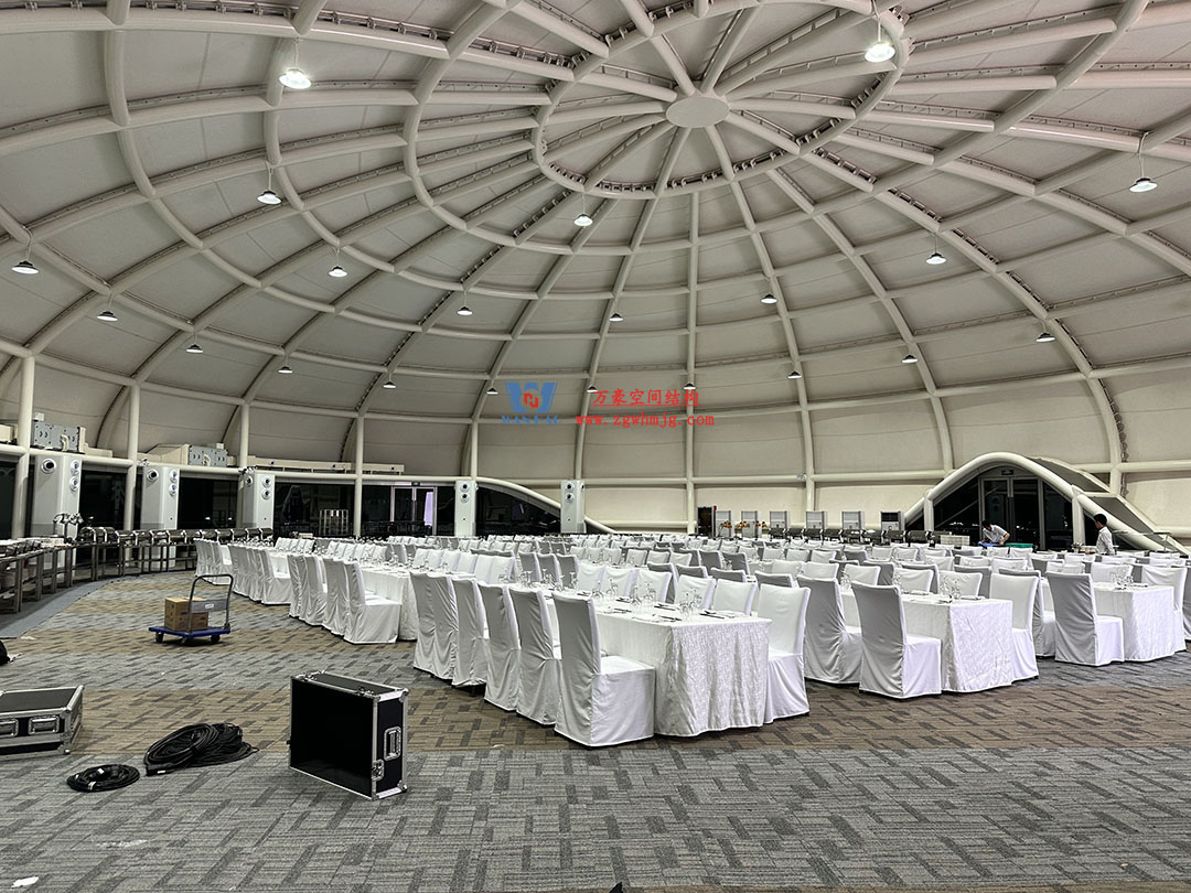 京基大梅沙酒店多功能活動廳鋼膜結構項目 京基大梅沙酒店多功能活動廳鋼膜結構項目