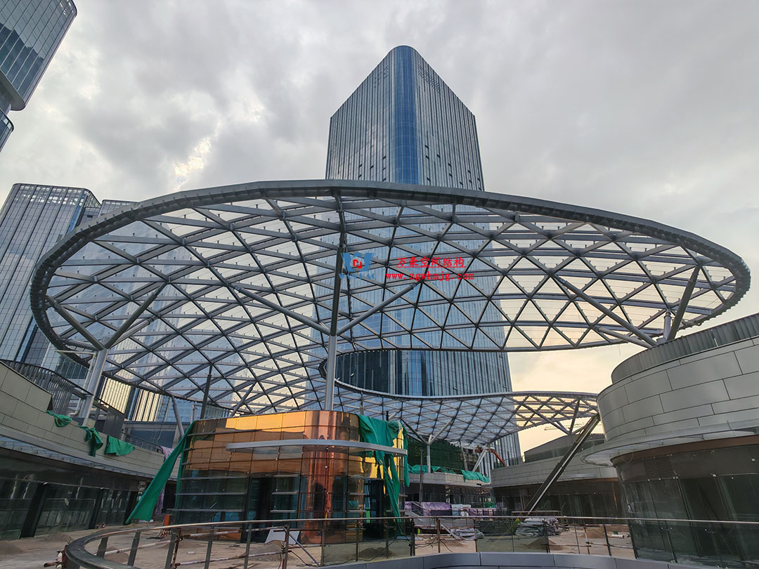 紹興華發(fā)金融活力城ETFE膜結構 紹興華發(fā)金融活力城ETFE膜結構