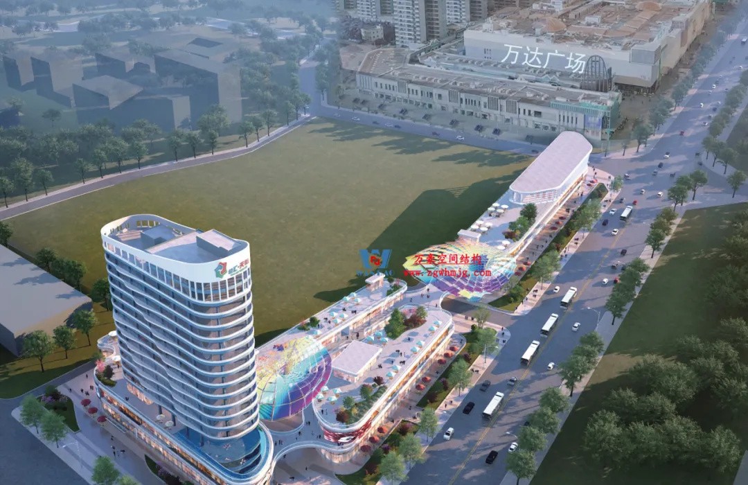 廣州茂名總匯天街商業(yè)街ETFE膜結(jié)構(gòu)項(xiàng)目 廣州茂名總匯天街商業(yè)街ETFE膜結(jié)構(gòu)項(xiàng)目