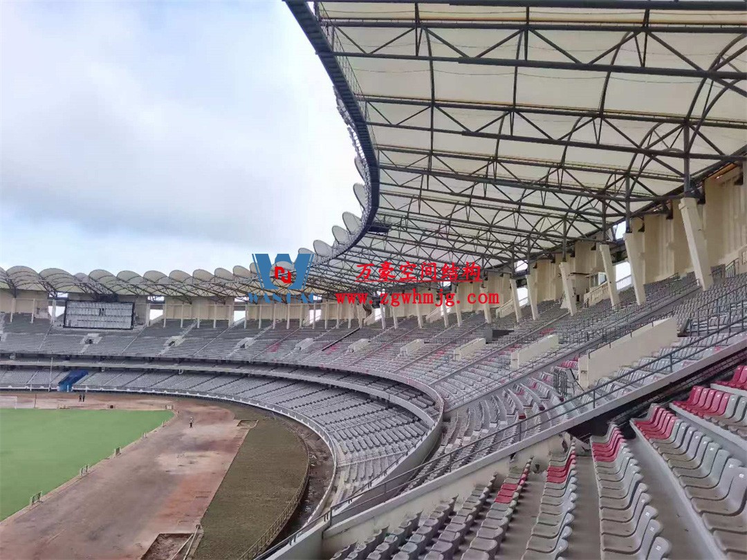 非洲杯肯尼亞體育場(chǎng)PTFE鋼膜結(jié)構(gòu)屋面項(xiàng)目 非洲杯肯尼亞體育場(chǎng)PTFE鋼膜結(jié)構(gòu)屋面項(xiàng)目