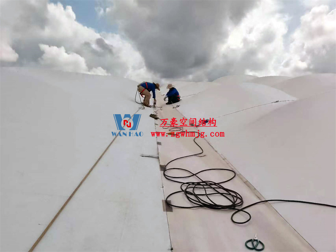 非洲杯肯尼亞體育場PTFE鋼膜結構屋面工程 非洲杯肯尼亞體育場PTFE鋼膜結構屋面工程