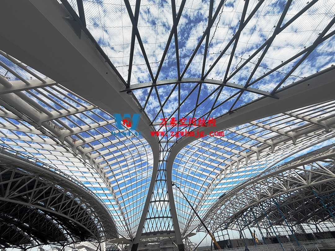 鄭州中原高鐵港數(shù)字展貿(mào)城ETFE膜結(jié)構(gòu) PTFE膜結(jié)構(gòu)項(xiàng)目 鄭州中原高鐵港數(shù)字展貿(mào)城ETFE膜結(jié)構(gòu) PTFE膜結(jié)構(gòu)項(xiàng)目