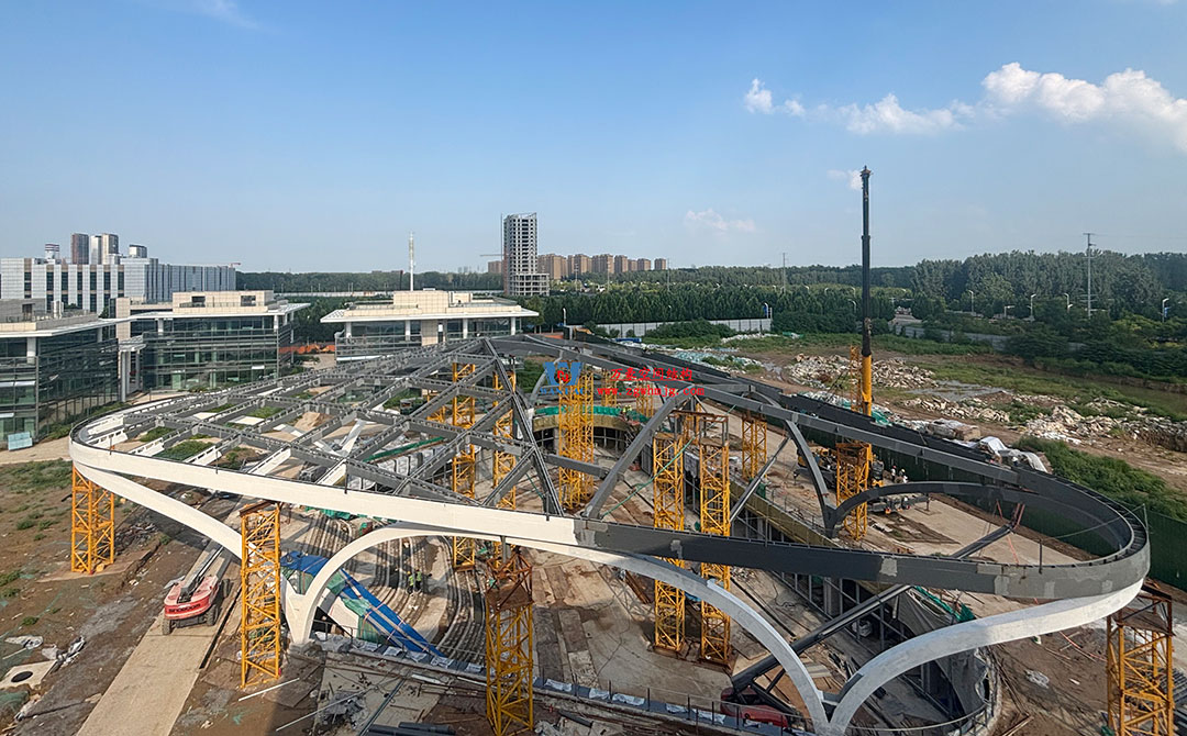 ETFE氣枕膜與雙曲面空間網(wǎng)殼結(jié)構(gòu)結(jié)合是什么樣？一起來一睹真容