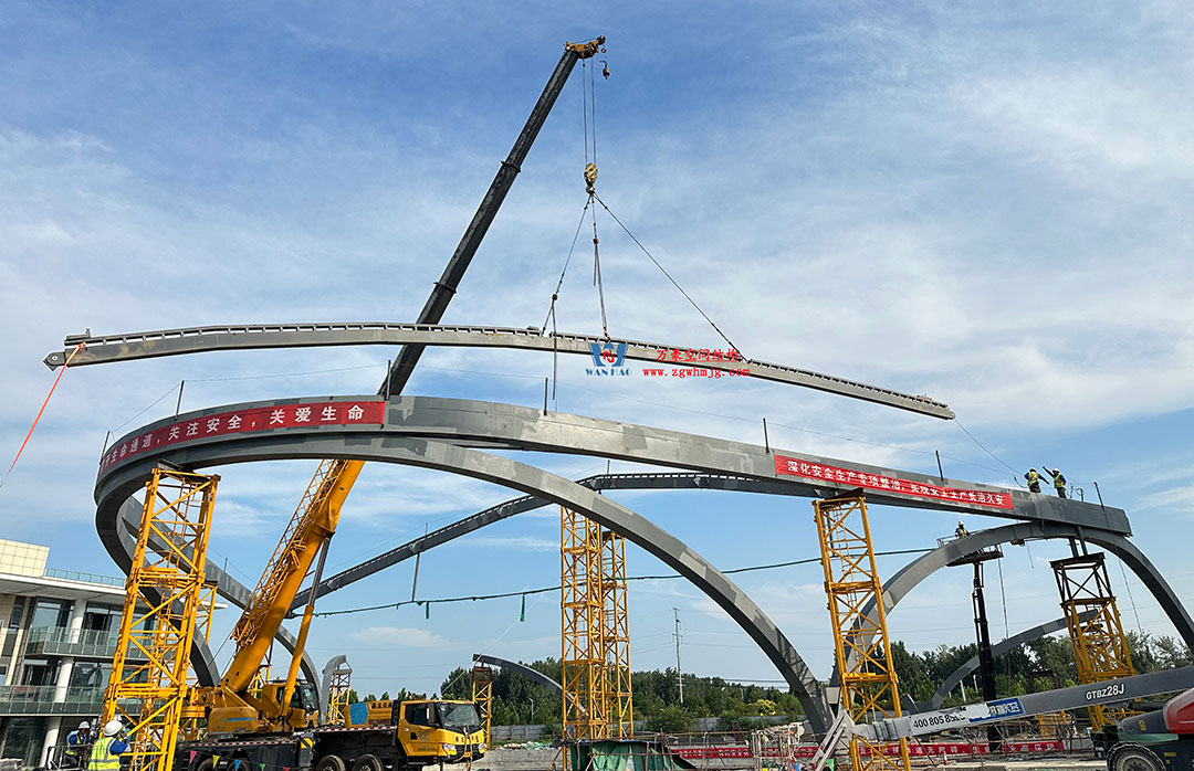 ETFE氣枕膜與雙曲面空間網(wǎng)殼結(jié)構(gòu)結(jié)合是什么樣？一起來一睹真容