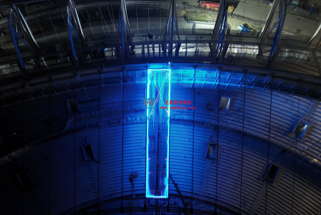 無(wú)錫奧體中心體育場(chǎng)ETFE膜首吊成功，太湖畔將閃耀“生態(tài)之光”