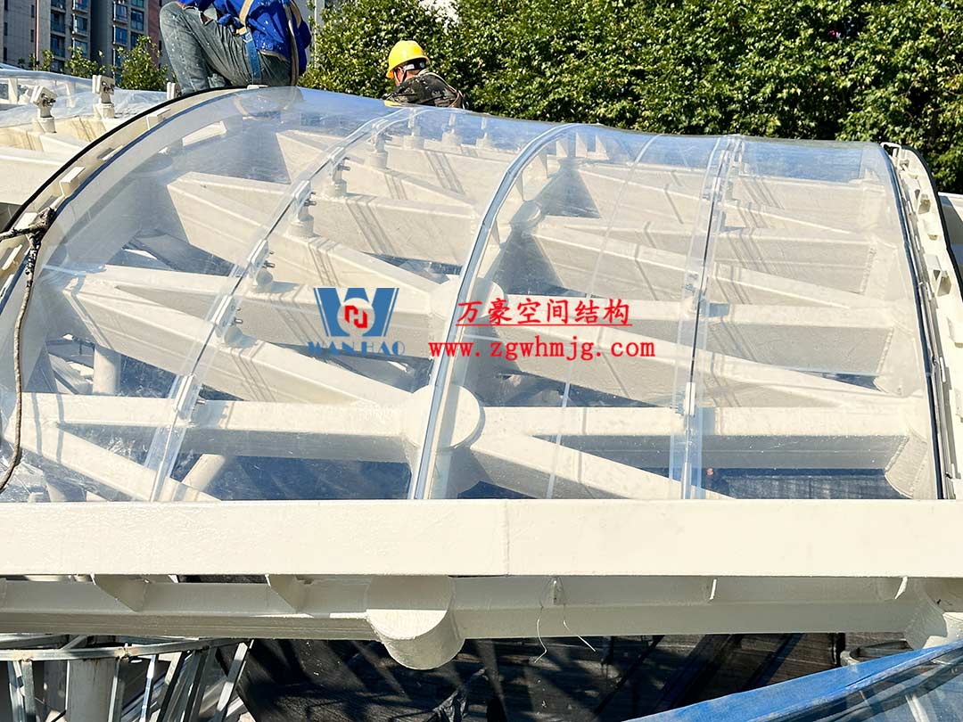 安吉縣人民路地塊房產(chǎn)開發(fā)ETFE膜結(jié)構(gòu)項目