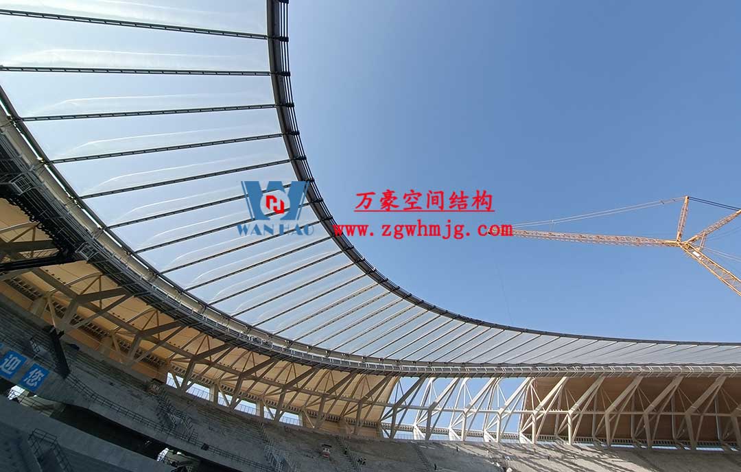 無錫奧林匹克體育產(chǎn)業(yè)中心ETFE膜結(jié)構(gòu)項目 無錫奧林匹克體育產(chǎn)業(yè)中心ETFE膜結(jié)構(gòu)項目