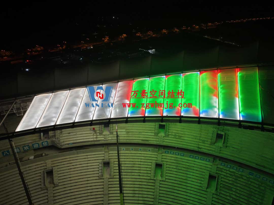 無錫奧林匹克體育產(chǎn)業(yè)中心ETFE膜結(jié)構(gòu)項目 無錫奧林匹克體育產(chǎn)業(yè)中心ETFE膜結(jié)構(gòu)項目