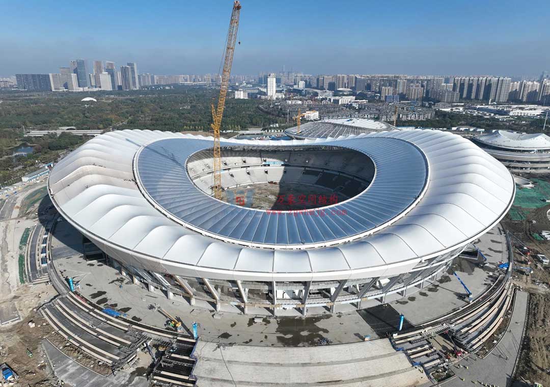 無錫奧林匹克體育產(chǎn)業(yè)中心ETFE膜結(jié)構(gòu)項(xiàng)目 無錫奧林匹克體育產(chǎn)業(yè)中心ETFE膜結(jié)構(gòu)項(xiàng)目