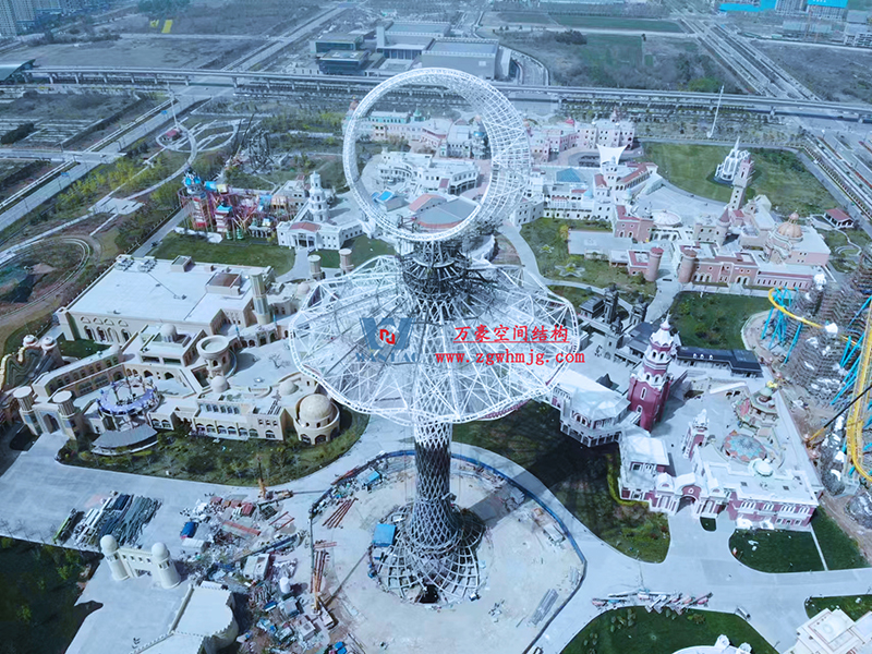 I TOWER-芭蕾舞者裙擺提升安裝階段完美收官！