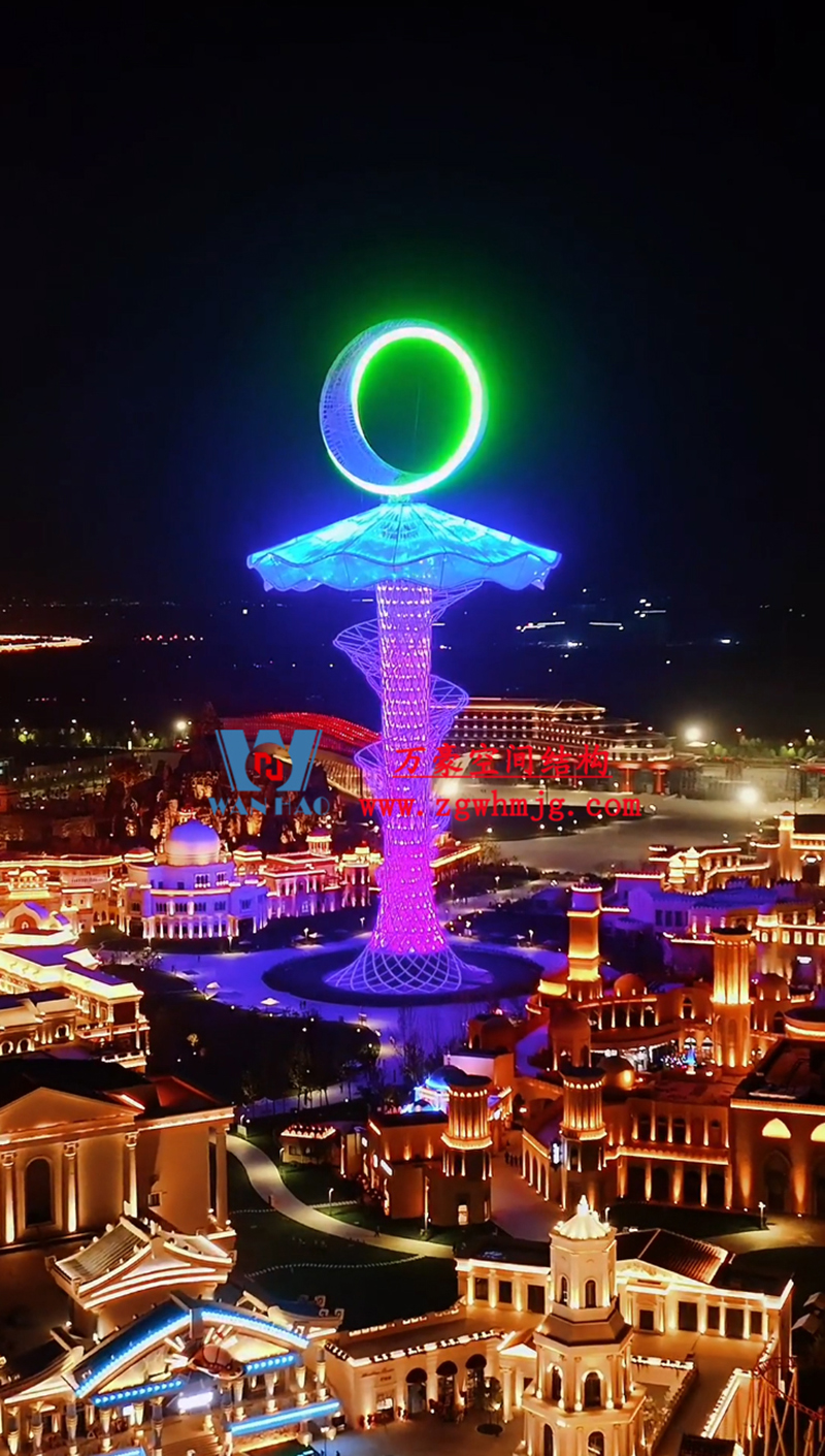 身姿輕盈，造型優(yōu)美的膜結(jié)構(gòu)建筑