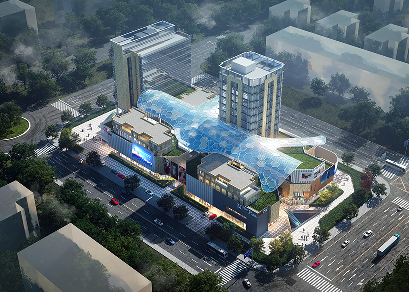 嘉興長安里ETFE膜結(jié)構(gòu)頂棚項(xiàng)目