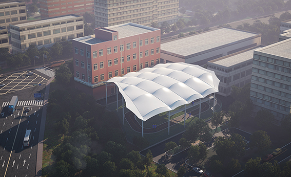 國網(wǎng)江西省電力有限公司培訓中心實訓基地改造膜結(jié)構(gòu)工程