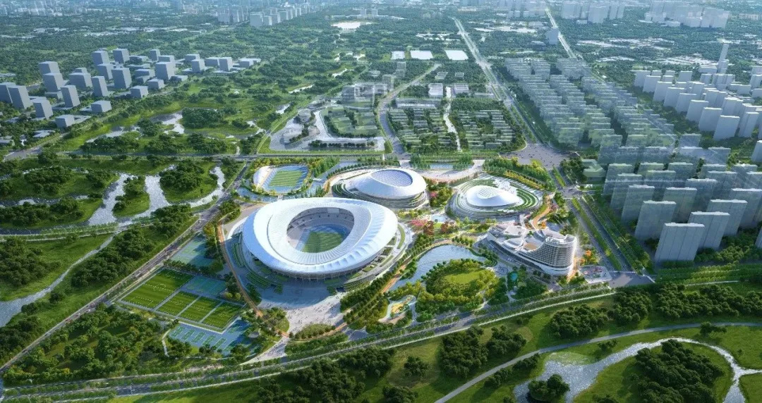 白鷺展翅，羽蝶翩飛|這個(gè)ETFE膜結(jié)構(gòu)項(xiàng)目刷新進(jìn)度條