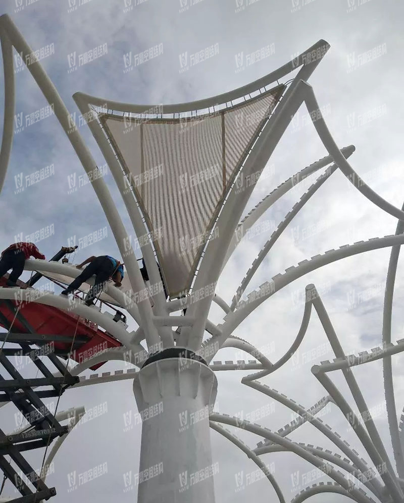 東莞市東江西岸PTFE網(wǎng)格覆膜結(jié)構(gòu) 東莞市東江西岸PTFE網(wǎng)格覆膜結(jié)構(gòu)