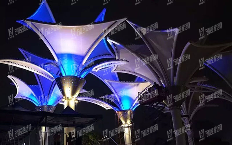 東莞市東江西岸PTFE網(wǎng)格覆膜結(jié)構(gòu) 東莞市東江西岸PTFE網(wǎng)格覆膜結(jié)構(gòu)